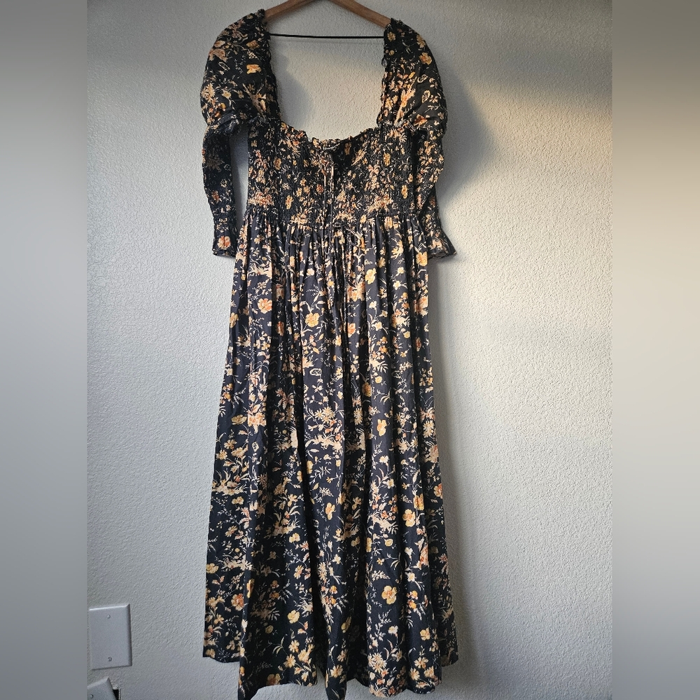 Doen Bijou in navy oak floral, large - Picture 7 of 11